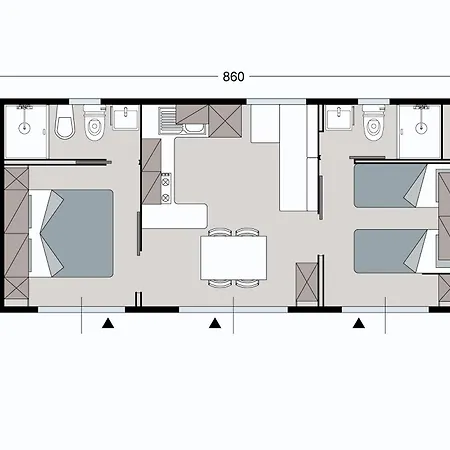 Lejlighed Dune Prestige&chalets *